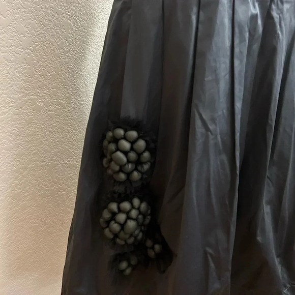 Anthropologie Fumblin’ Foe Black Appliqué Dress - Picture 2 of 4